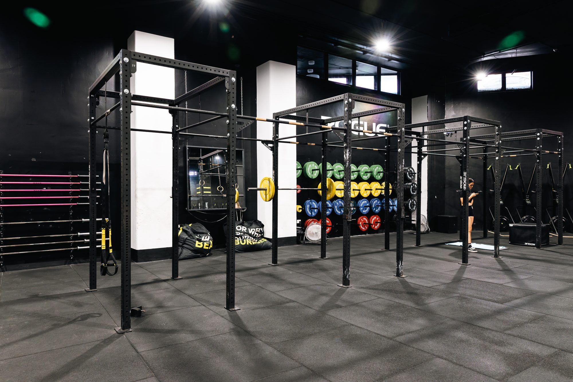 The Warehouse Gym training floor